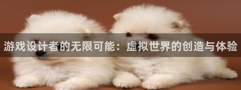 沐鸣2官方注册：游戏设计者的无限可能：虚拟世界的创造与体验