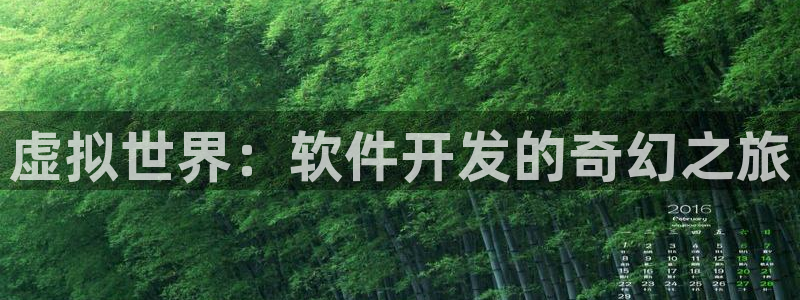 沐鸣2客服：虚拟世界：软件开发的奇幻之旅